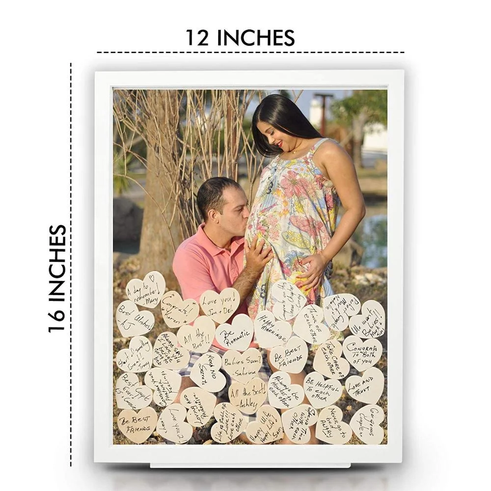 
Cherish Wedding Drop top box Frame wishes Wedding Memories Alternative Guest Book Idea 