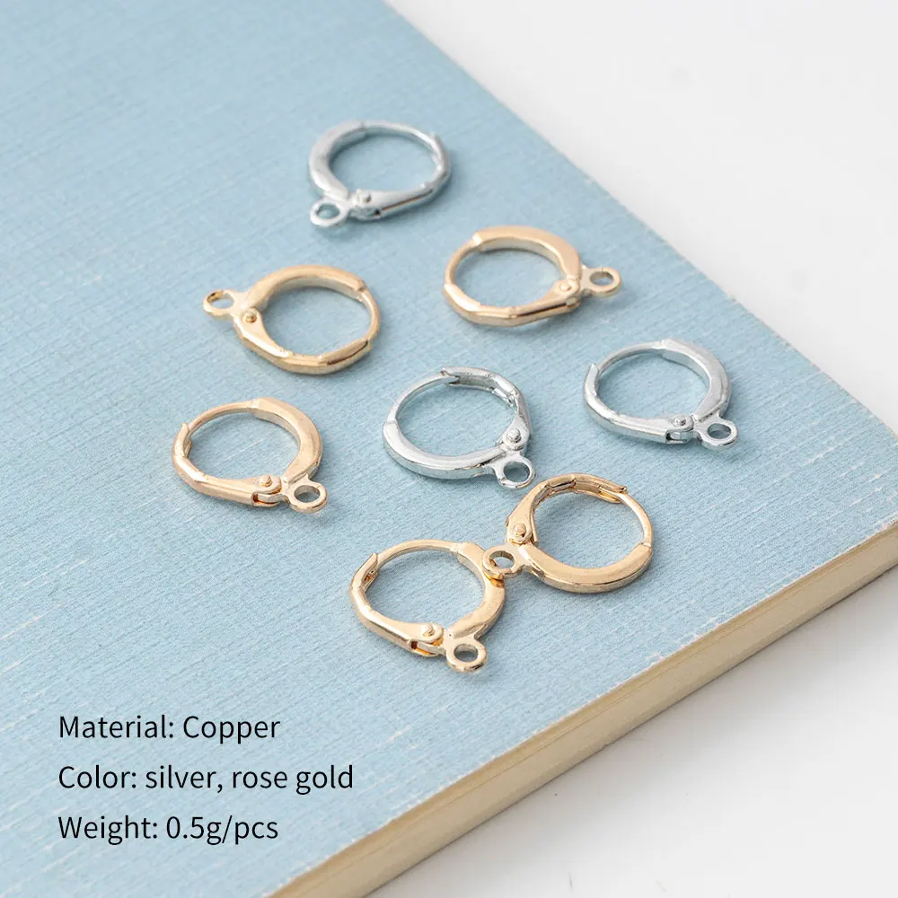 Brass Cheap Jewelry Accessories Hoops Parts Golden Screw Earring Clips earring no piercing invisible clips fashion findings