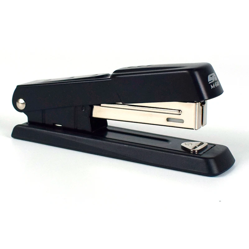 STD M-60 Высокое Качество Офисные канцелярские принадлежности полностью Металлическая бумага переплет 20 листов 24/6 26/6 степлер с половинной полосой