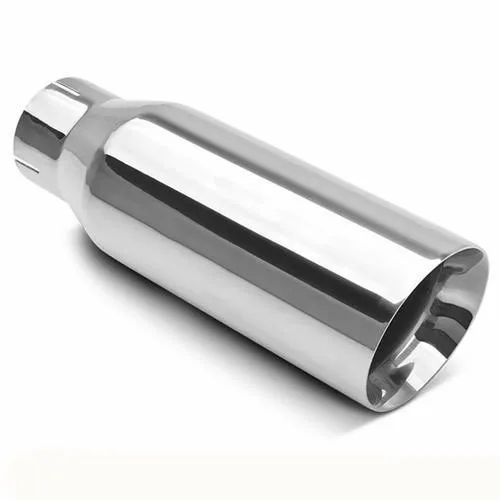 OEM mirror polish stainless steel motorcycle muffler parts exhaust pipes