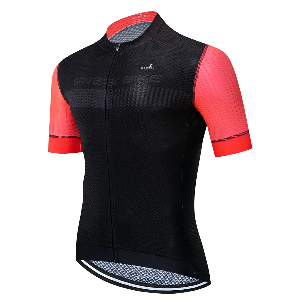 
Karool China Custom Wholesale Women Pro Team Jersey Italian Power Band New Design Breathable Smooth Cycling Wear 