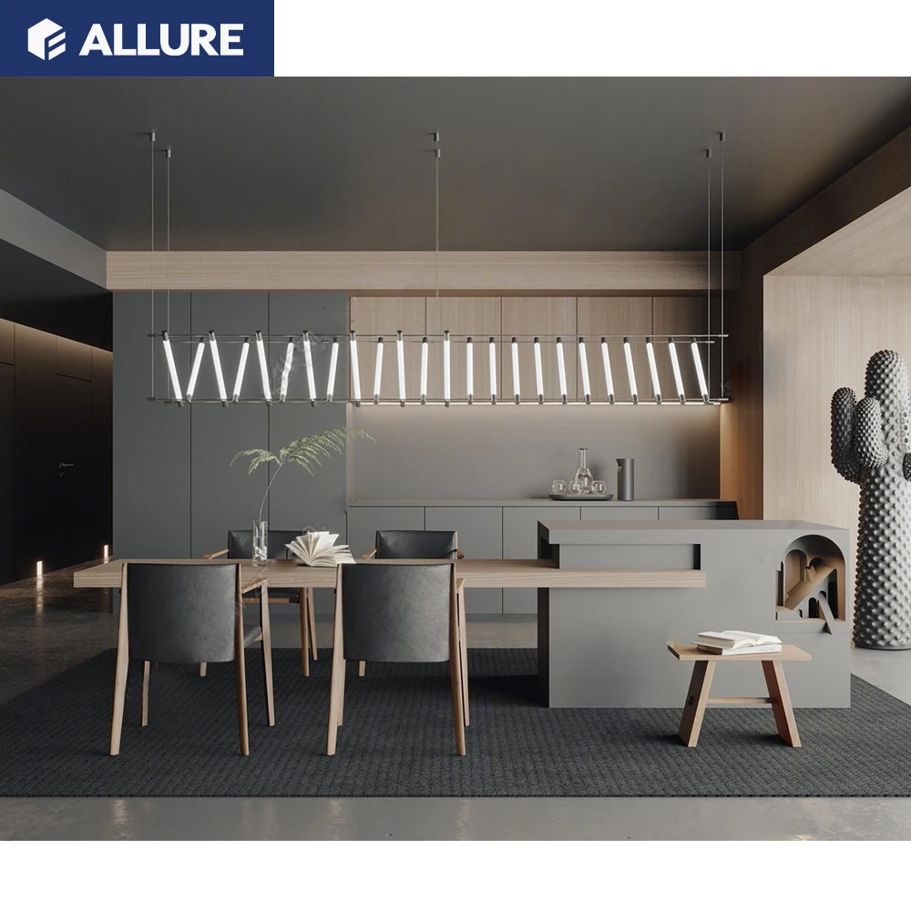 Allure Lacquer Or Finish Modern Design Acrylic Smart Custom Kitchen Cabinets Price China Small Kitchen Cabinet