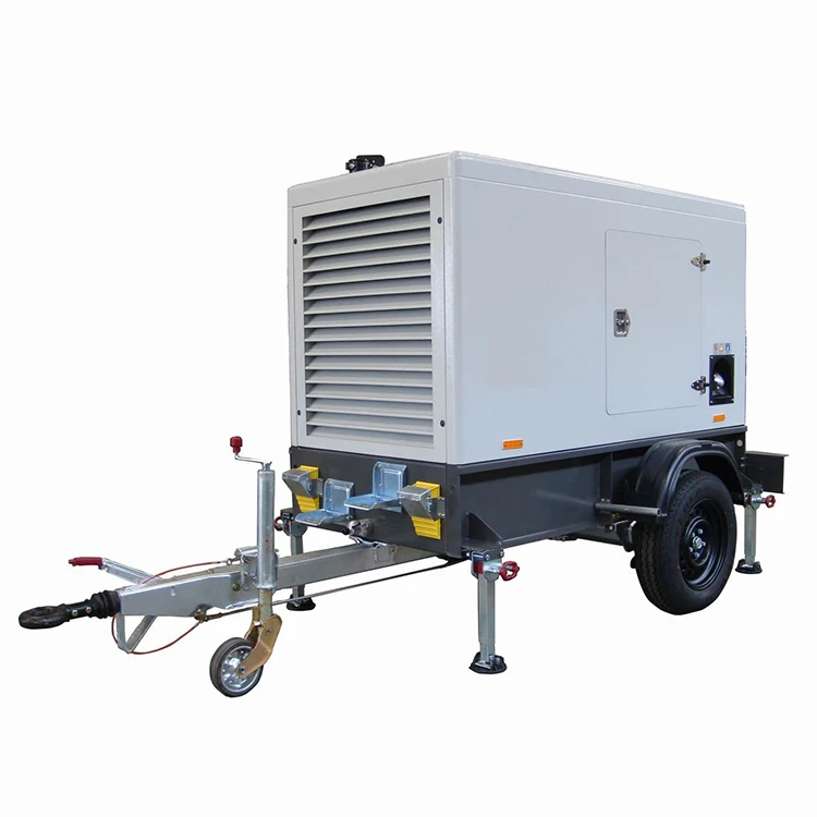 Chinese Manufacturer Mobile Trailer Power Station 300kw 500kw 700kw Silent Electric Diesel Generator