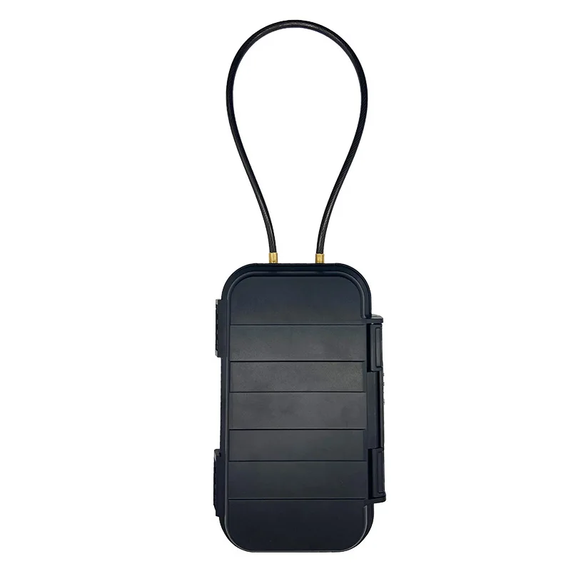 Waterproof Sand Dust Proof Safe 4 Digit Combination Lock Portable Key Storage Box for Beach Gym Travel Outdoor