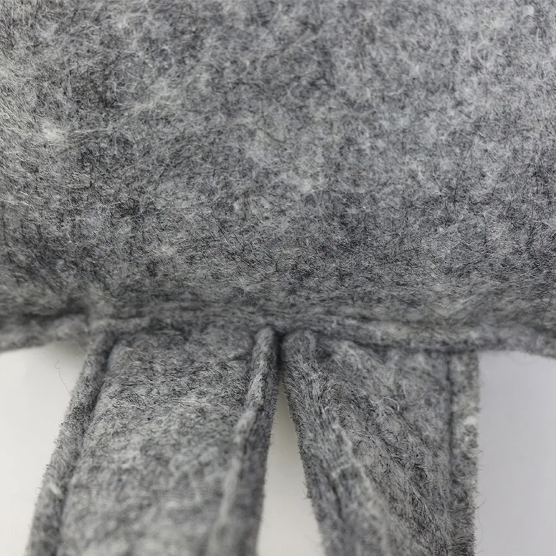 Felt fabric doorstop draft stopper draft guard for doors window draught excluder