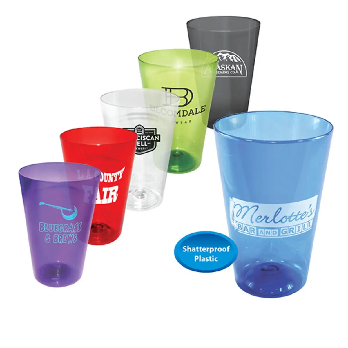 600ml Reusable Water Cups PP Drinking Glasses, 20 Oz Portable Polypropylene Cup