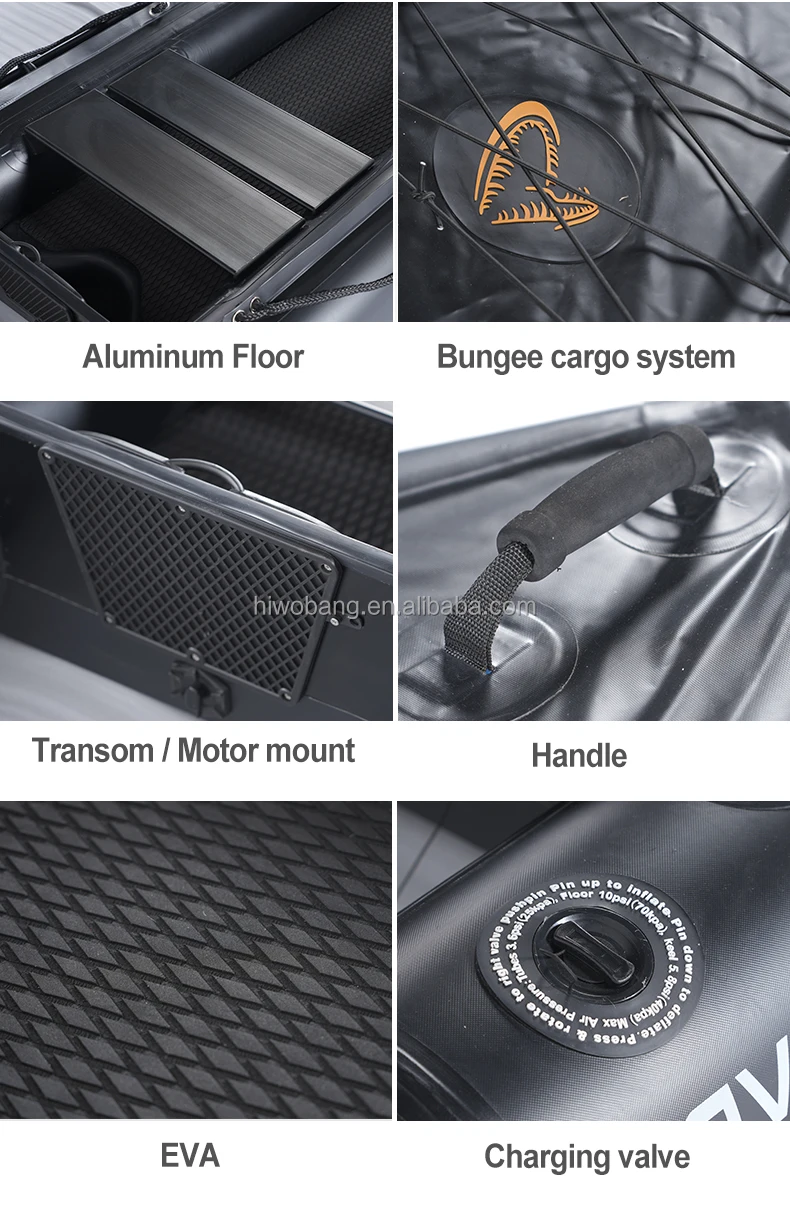 Hot Selling Inflatable 330 Kayak fishing boat