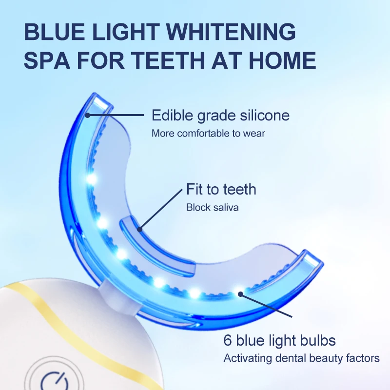 Eco Friendly Private Label Rechargeable U-Shape Automatic Sonic Toothbrush 360 Electric Toothbrush for Teeth Whitening