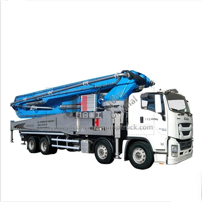 Manufacturer Price! JIUHE Brand 30m 38m Small Concrete Pump Truck Mini Concrete Boom Pump Truck for Sale!