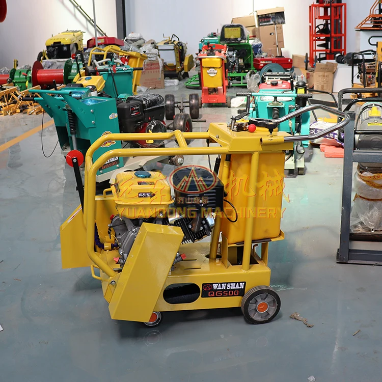 Semi-Auto 24inch 600mm Asphalt Concrete Floor Sewing Cutter Self-Propelled Cement Road Saw Machine Electric Petrol Diesel Engine