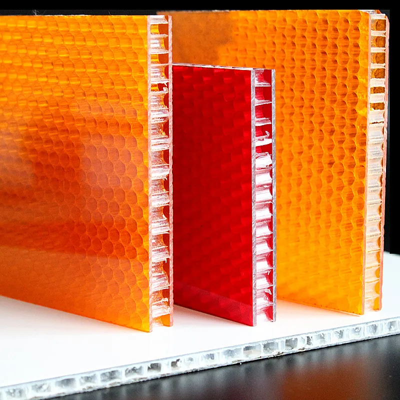 Polycarbonate Honeycomb Core Board Hollow Sheet Core