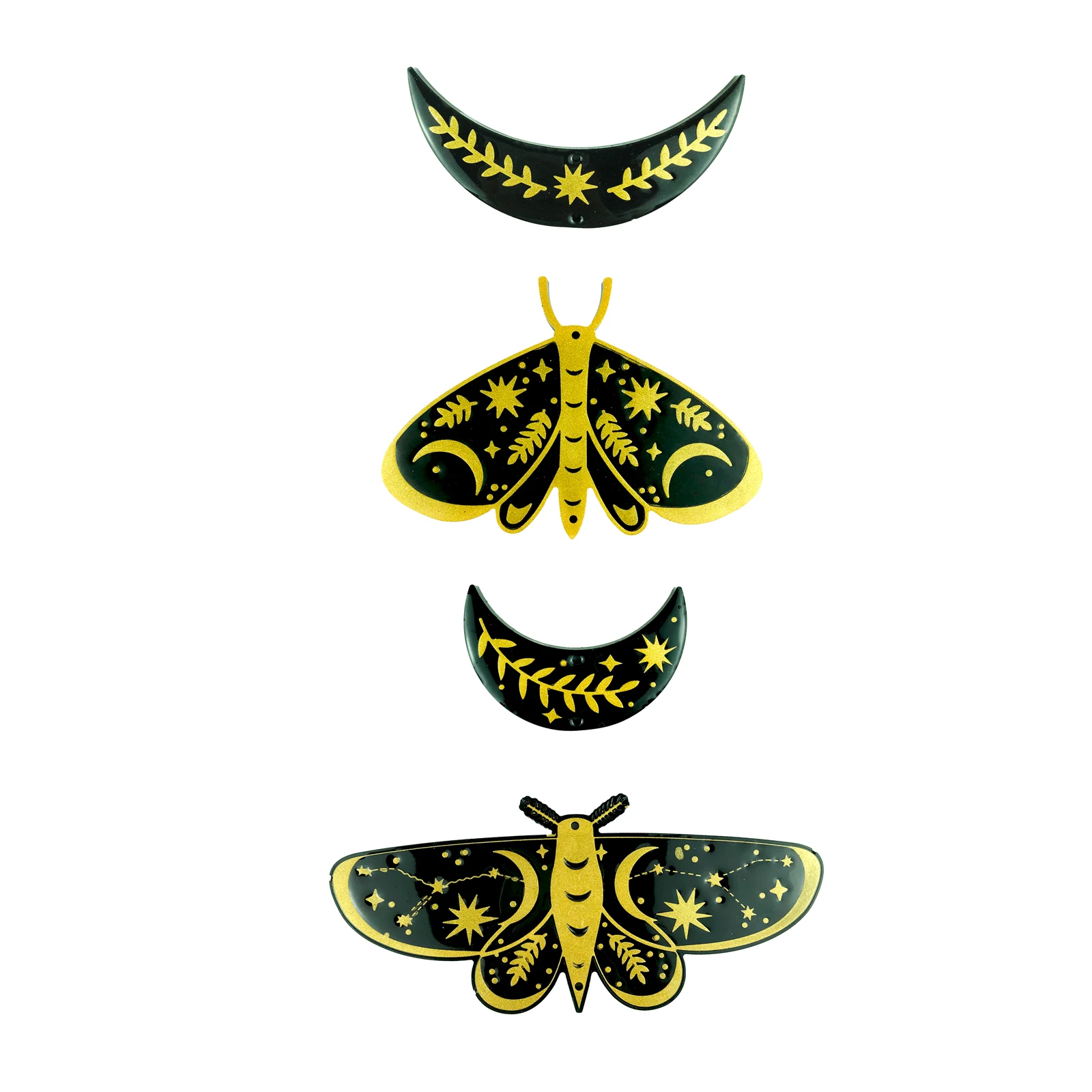 7332 Butterfly insect Moon epoxy resin wall hanging silicone mold DIY bionic butterfly silicone mold