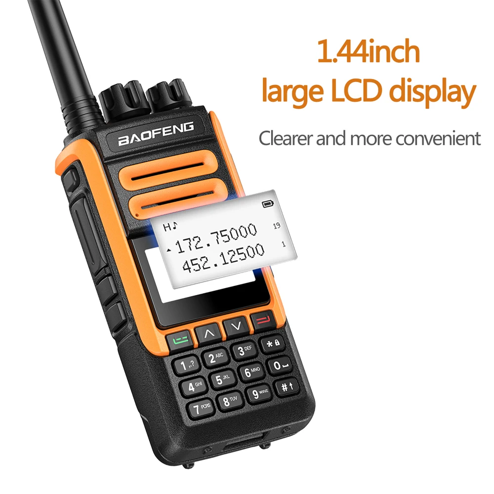 Baofeng UV-99 Walkie Talkie 10W High Power 8800mAh Ham Radios Dual Band UHF VHF Radios Transmitter UV-9R Plus Two Way Radio