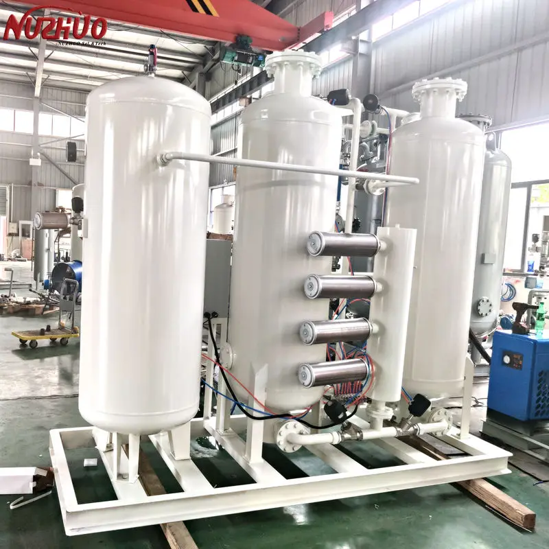 NUZHUO 2024 Factory Wholesale Container Type Oxygen Generator Plant PSA O2 Generator With Cylinder Fill
