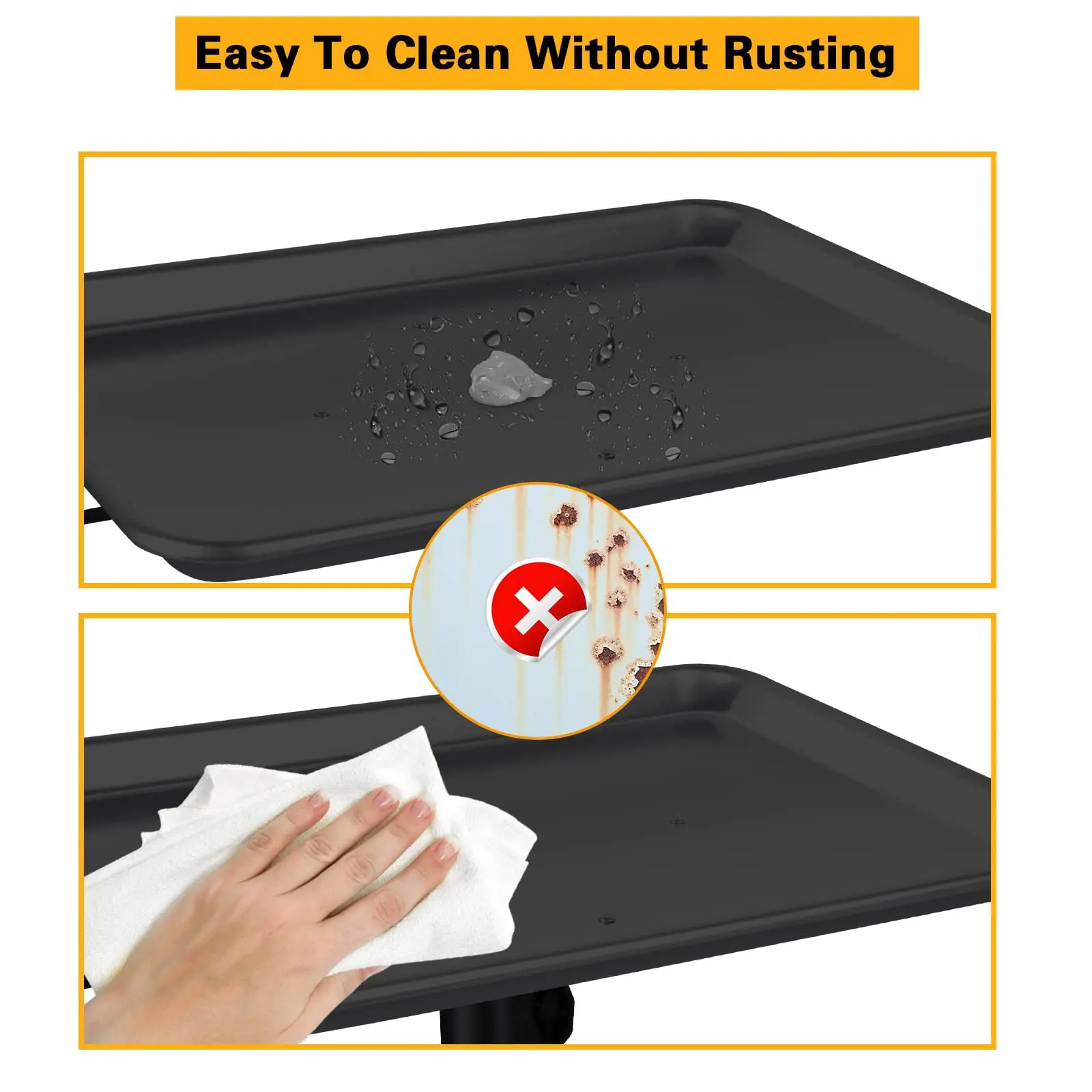 Beauty salon tool tray adjustable height tool trolley aluminum alloy trolley