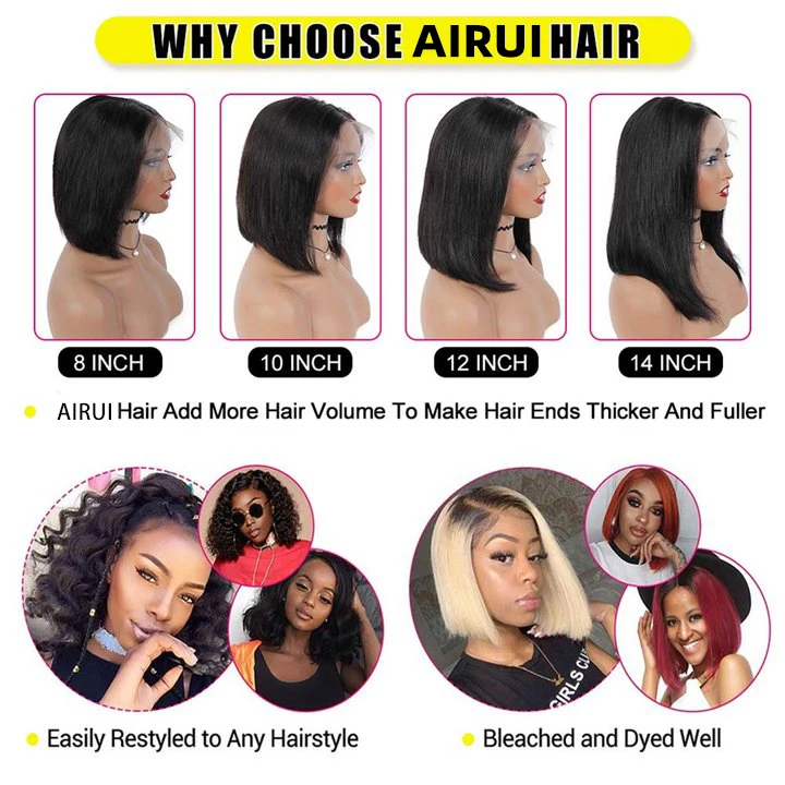 Wholesale Peruvian Bob Lace Front Human Hair Wig,Transparent Glueless Virgin Curly Bob Wigs,Cheap 4*4 Lace Closure Short Bob Wig