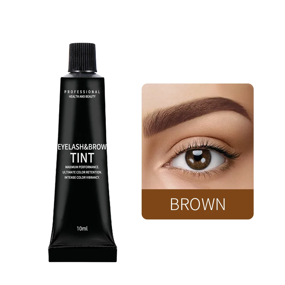 Customized color brow tint liquid eyebrow tint dye kit dye eyebrow OEM