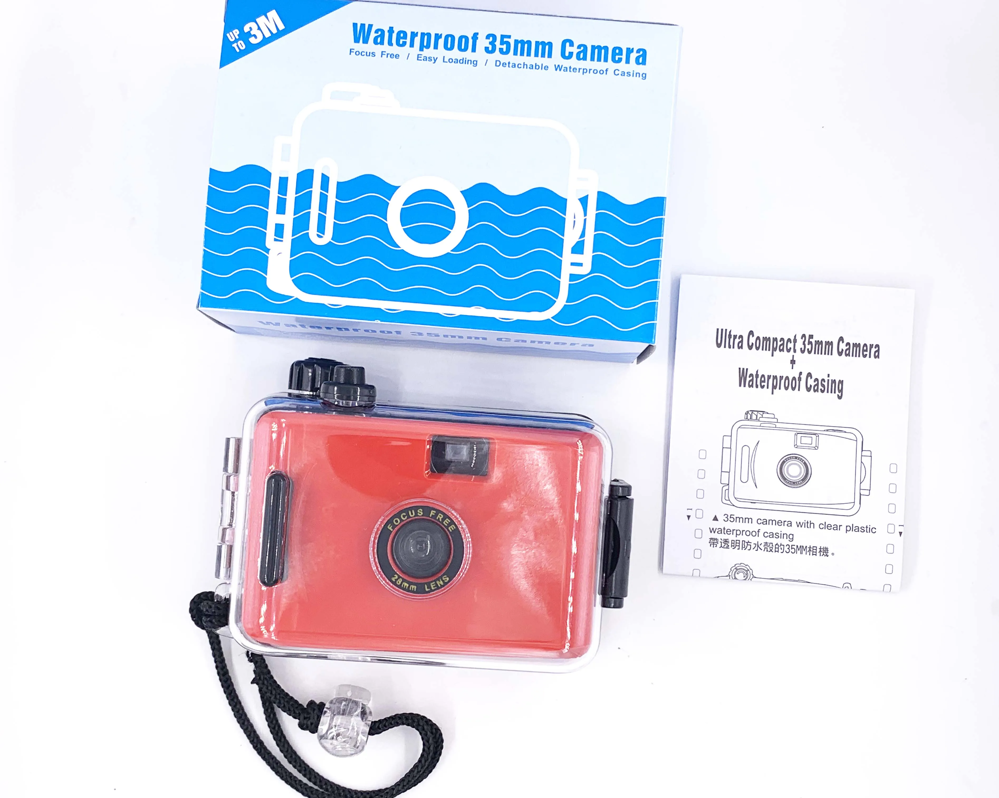35mm Reusable Waterproof Film Camera  in Different Colors