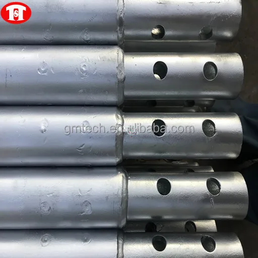 self color ground screw pile soil anchors screw and ground screw pole anchor