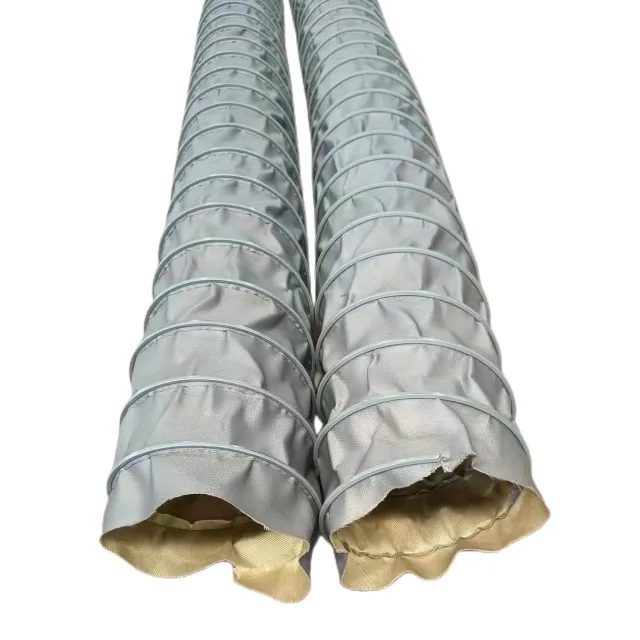 Industrial flexible high temperature air duct