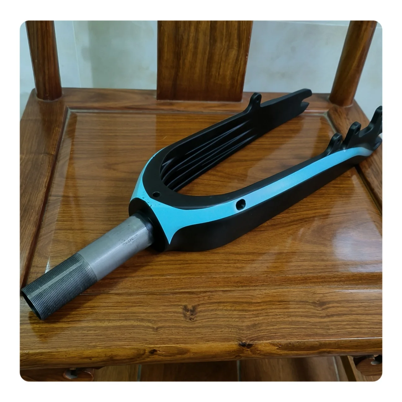 20 Inch Mechanical Locking Bicycle Front Fork Suspension Shoulder Control Shock Absorber Bike Front Fork
