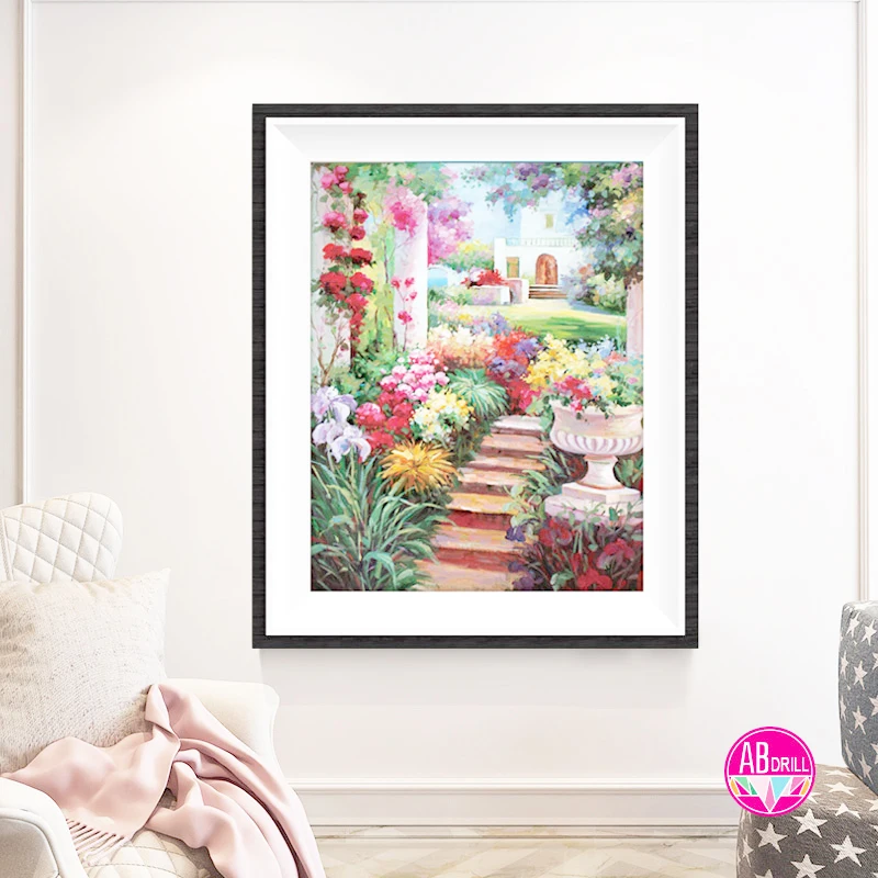 Diy Gifts Diamond Painting Diamond Mosaic Fabric Needlework Diamond Embroidery DIY painting canvas art painting for Home