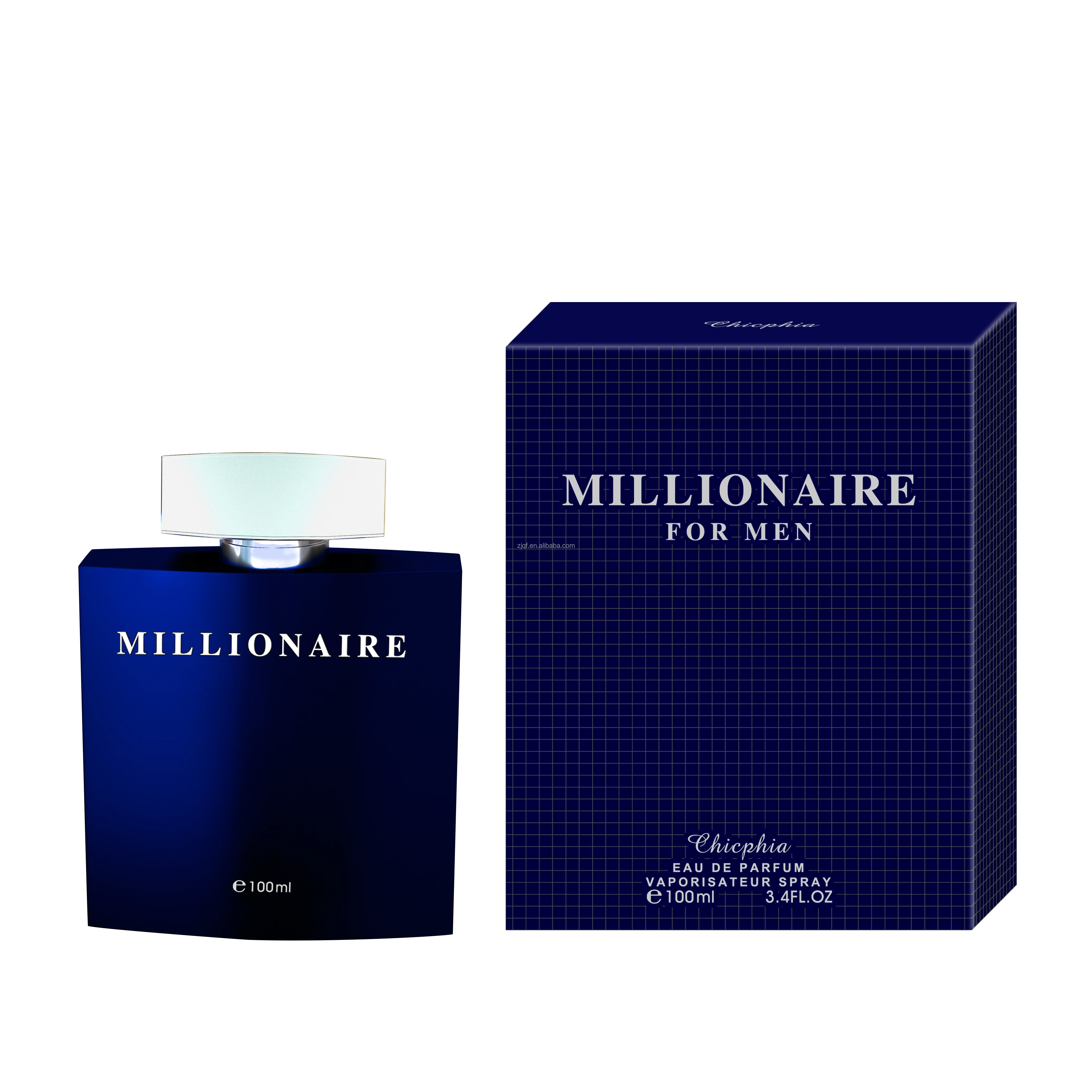 OEM PRIVATE LABEL 100ML EAU DE PARFUM EDP PERFUME BLUE MILLIONAIRE