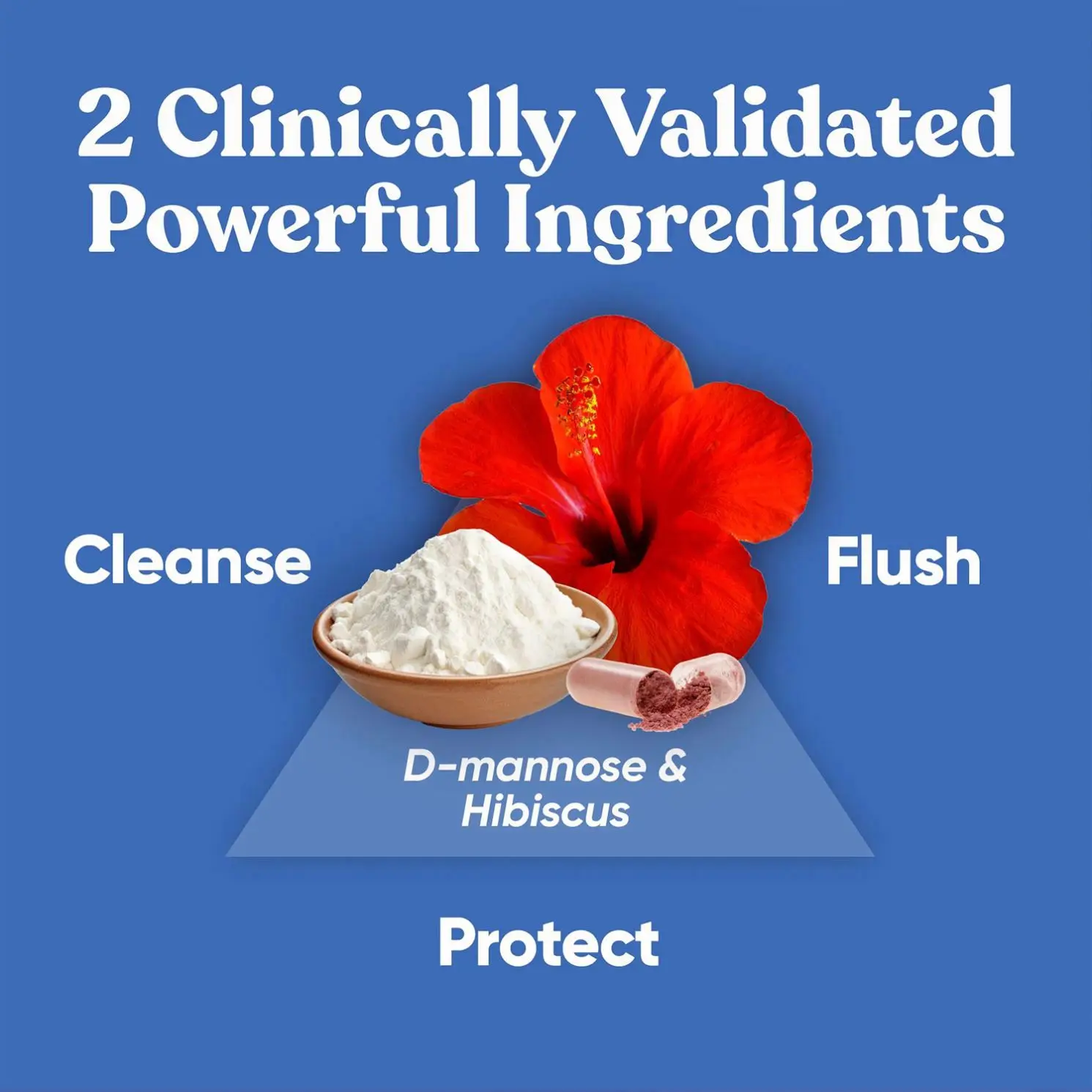 Harmony D-Mannose Capsules For Protect Urinary Tract Health Bladder Nutrition Enhancer Powder Capsule