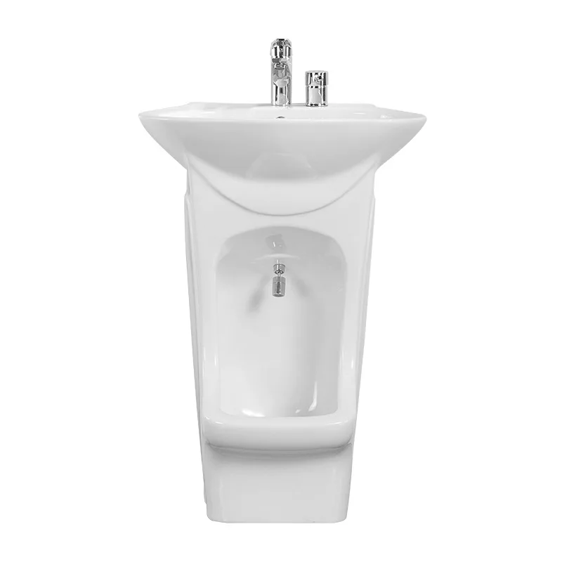 Urinal Sink Combination Ablution Basin for Muslim Ritual Purification Integrated Hygienic Solution