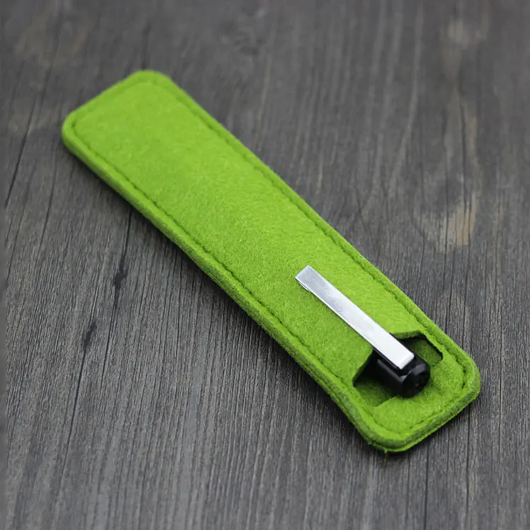 Custom Stationery Felt Portable Office Stationery Pen Storage Bag Felt Pen Case