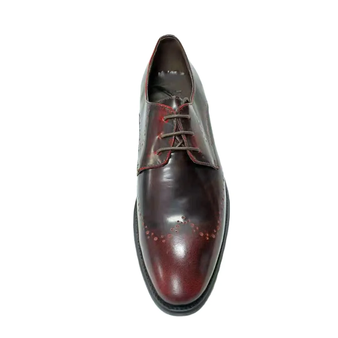 Luxury Black Men Genuine Leather lace up Shoes Male Formal Business Shoes