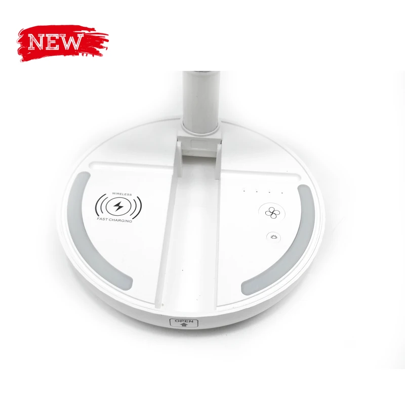 2020 New Home Appliance 7200Mah Battery Simple Table Stand Rechargeable Fan