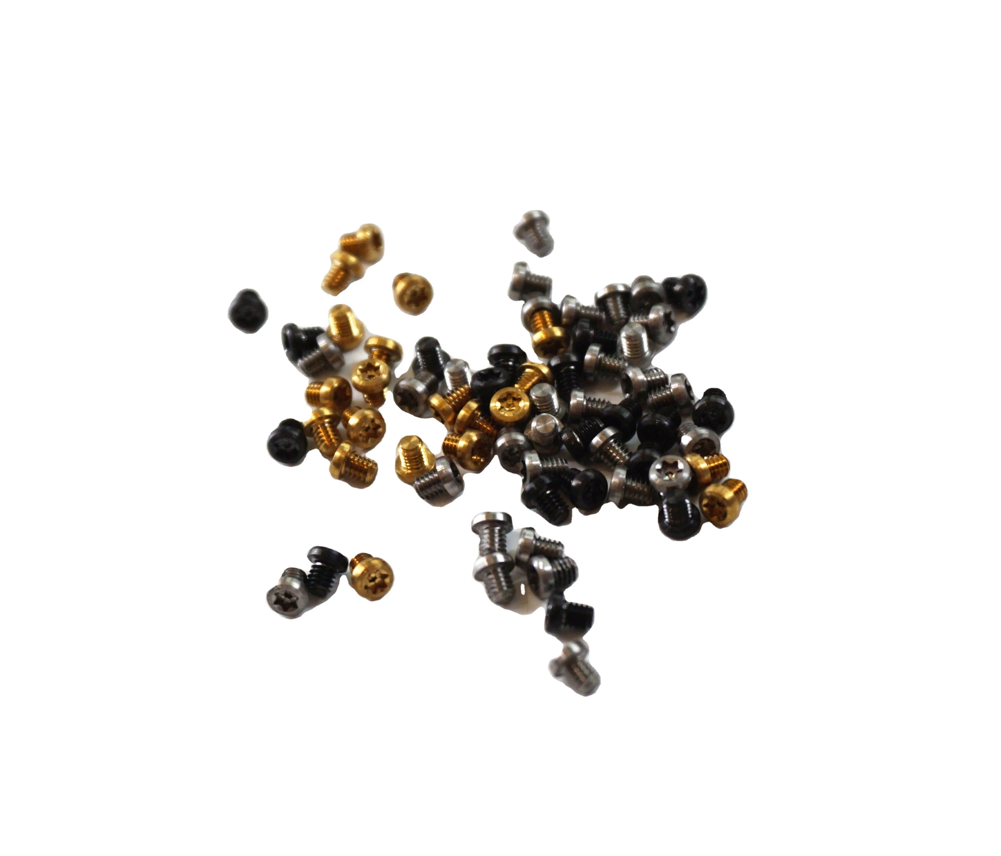 Custom Titanium alloy screw M2 M2.5 Torx 6 Torx8 bolts for knives clip parts