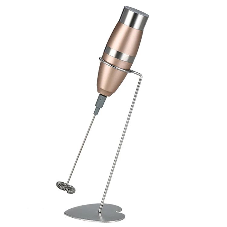 Battery Operated Custom Logo Wholesale Coffee Mixer Handheld Frother Portable Foam Maker Electric Milk Frother With Cup