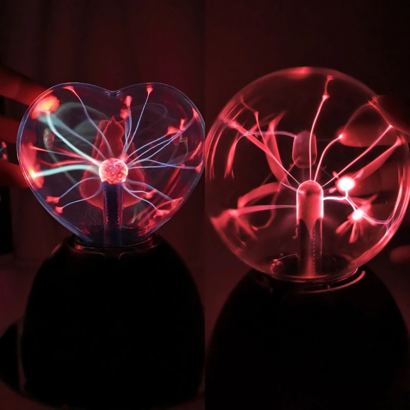 New ins 6 inch USB magic ball light touch sensitive sound controlled plasma lamp night light