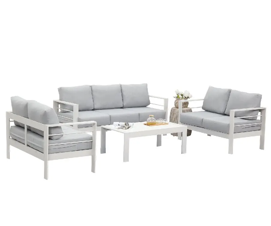 
Aluminium Material Sofa Set Furniture Outdoor Modern Style Furniture 
