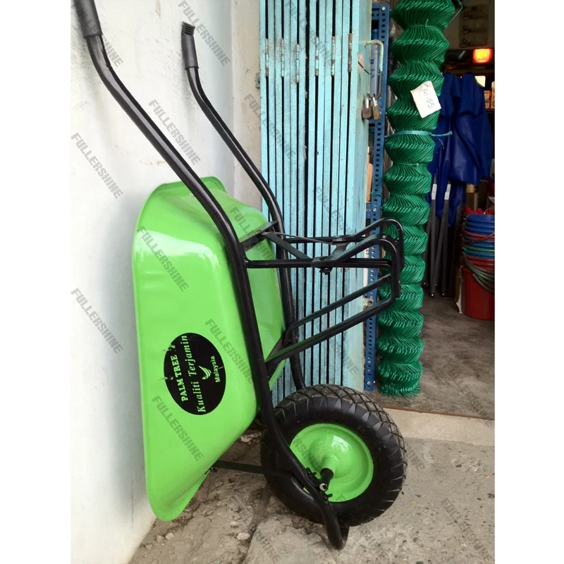 Malaysia Oil Palm Fruit Wheelbarrow WB6488 with thick tray