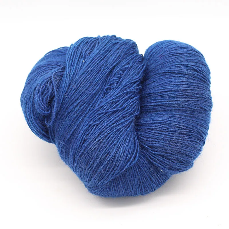 Custom hand tufted yarn recycled 100% new zealand wool 2.6NM yarn carpet