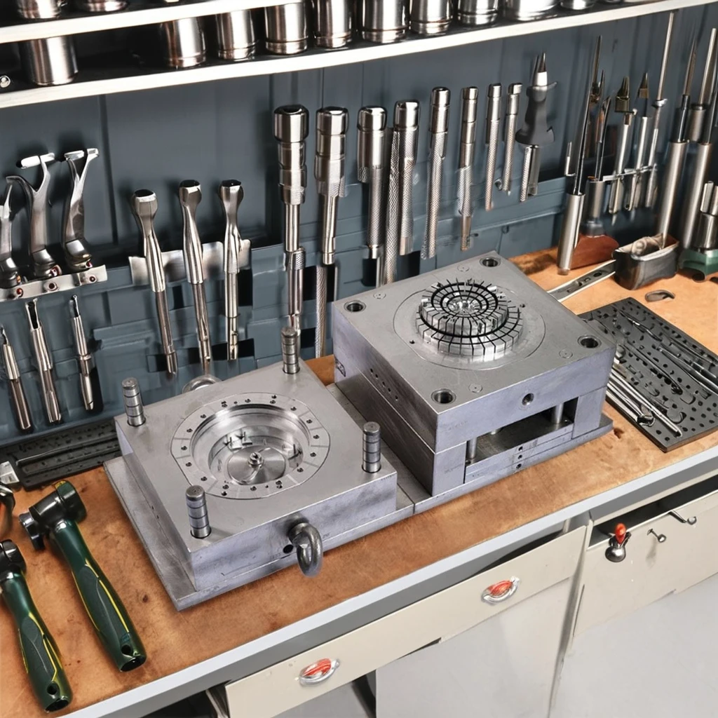 Precision Injection Mold with ABS Shell Plastic Part Mold CRIMPING TOOLS for Cutting Tool Injection Processing Tool