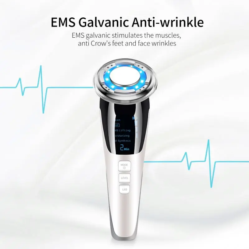 Metal Eyes Care Massage Tool Guasha Electric Massager Eye Microcurrent Device For Body Facial Stretcher And Ultrasonic Cosmetic