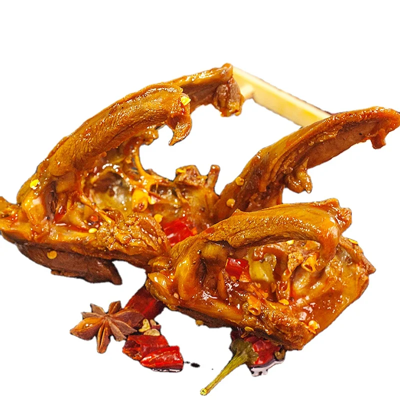 Xiao Hu-Duck Delicious Snack Spicy Duck Clavicle ( 135grams per bag )