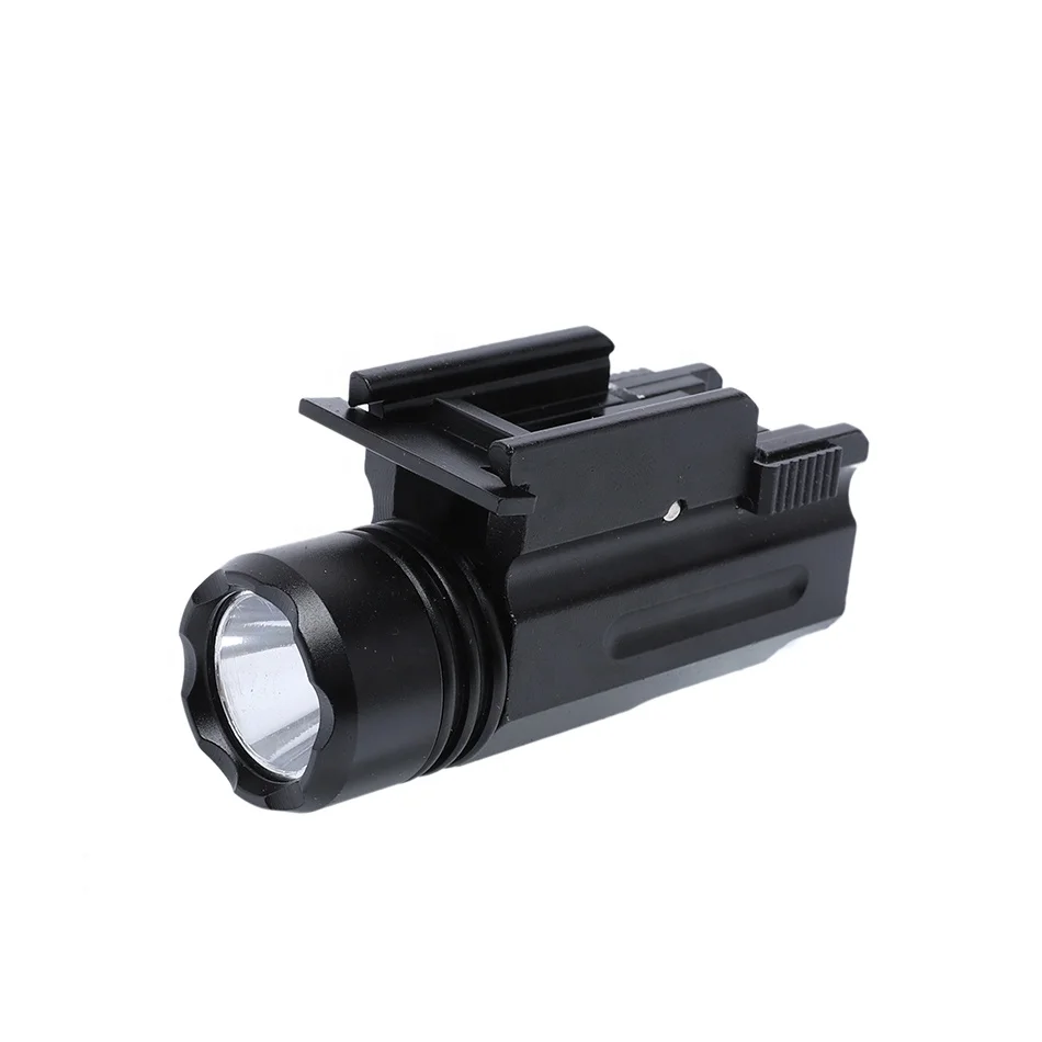 wholesale tactical camping underhung flashlight led torch with low mount