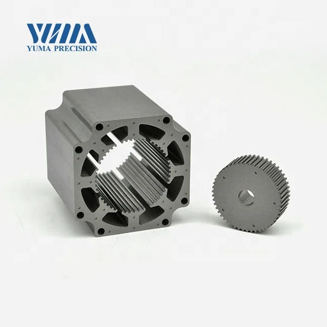 High quality customized NEMA23 motor stator and rotor stator lamination laminated iron core