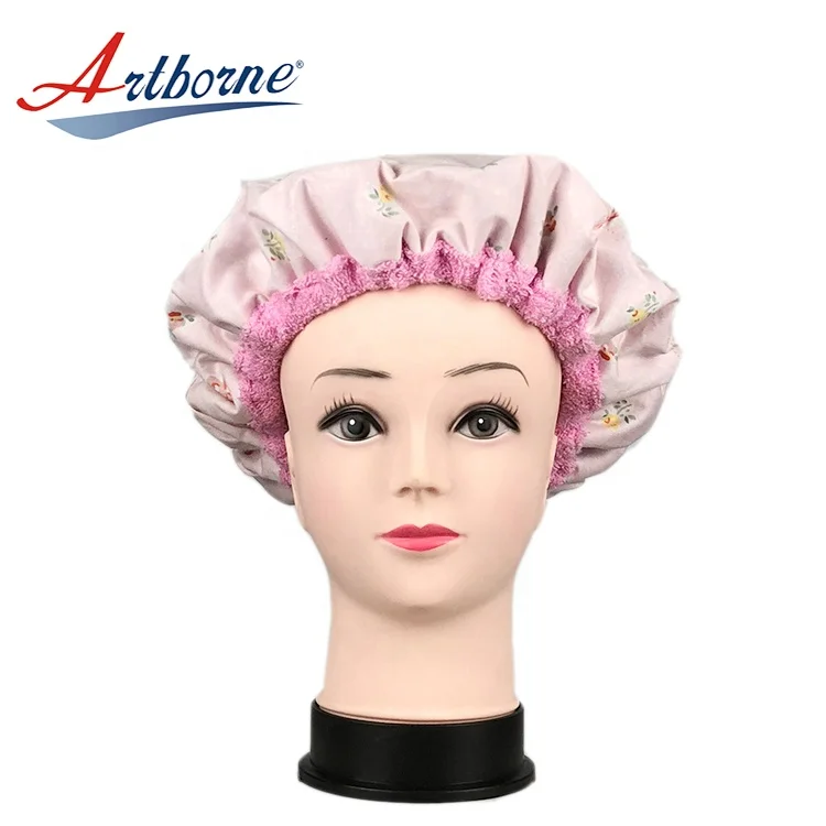 Microwave heat Thermal Gel Private Label Custom Conditioning Cap , Thermal Heat Cap For Deep Condition