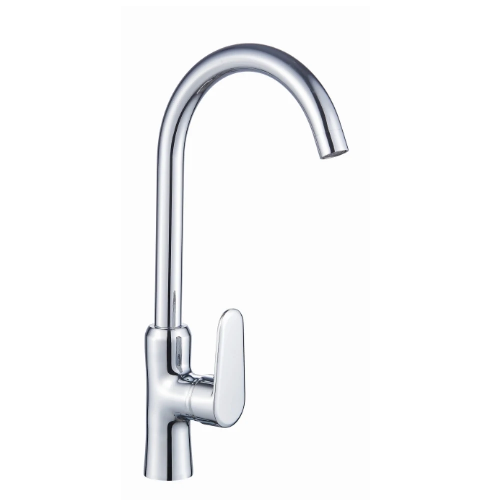 Современный латунный кран с одной ручкой, высококачественный настольный кран с одним отверстием, кухонный кран с керамическим клапаном, новый дизайн, оптовая продажа