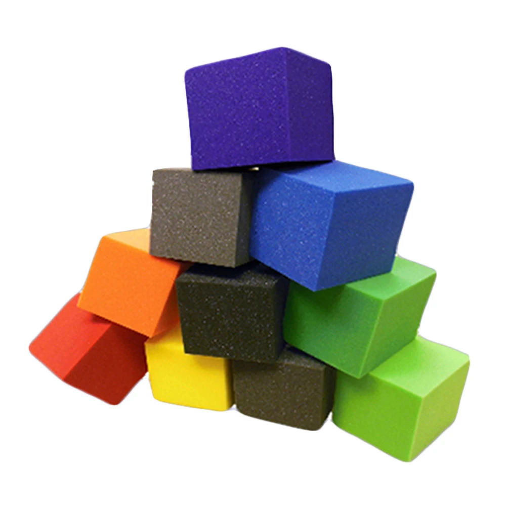 Cheap Price Foam Pit Gymnastics Foam Cubes Espuma Foam for Kids Playing Trampoline Pool