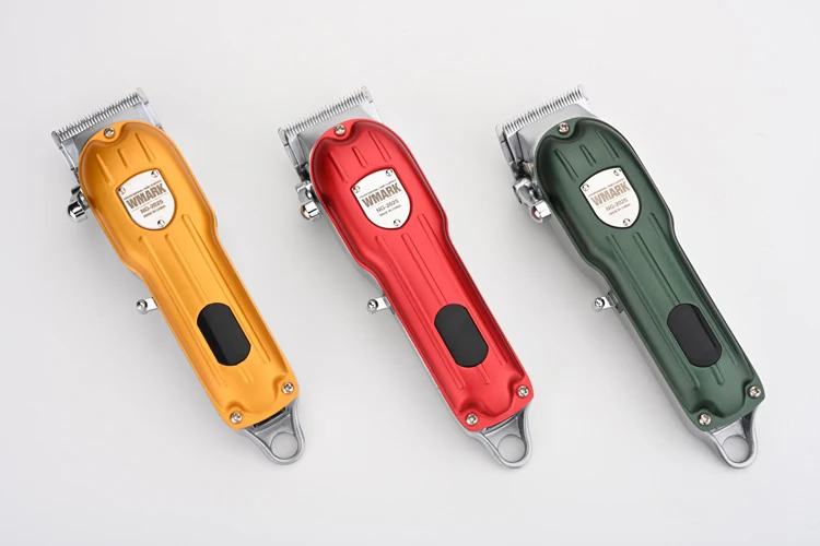 WMARK All Metal 9Cr18 Stainless Blade 6500RPM Tijeras De Pelo Buy Online Men Professional Hair Clippers For Barber Shop