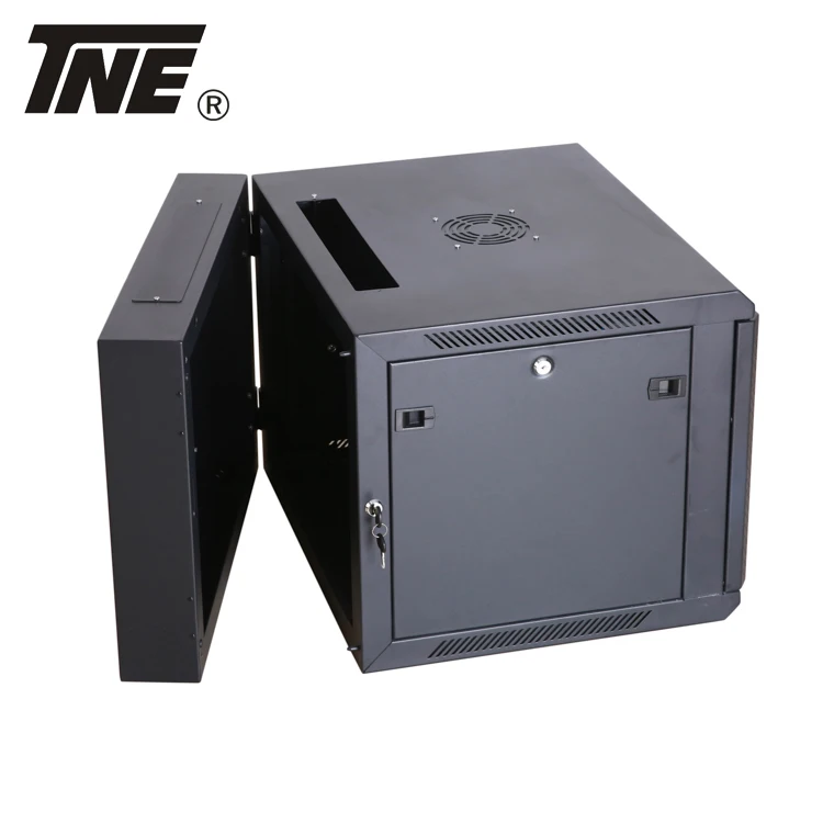 
wall mounted server cabinet for telecommunication equipment 
