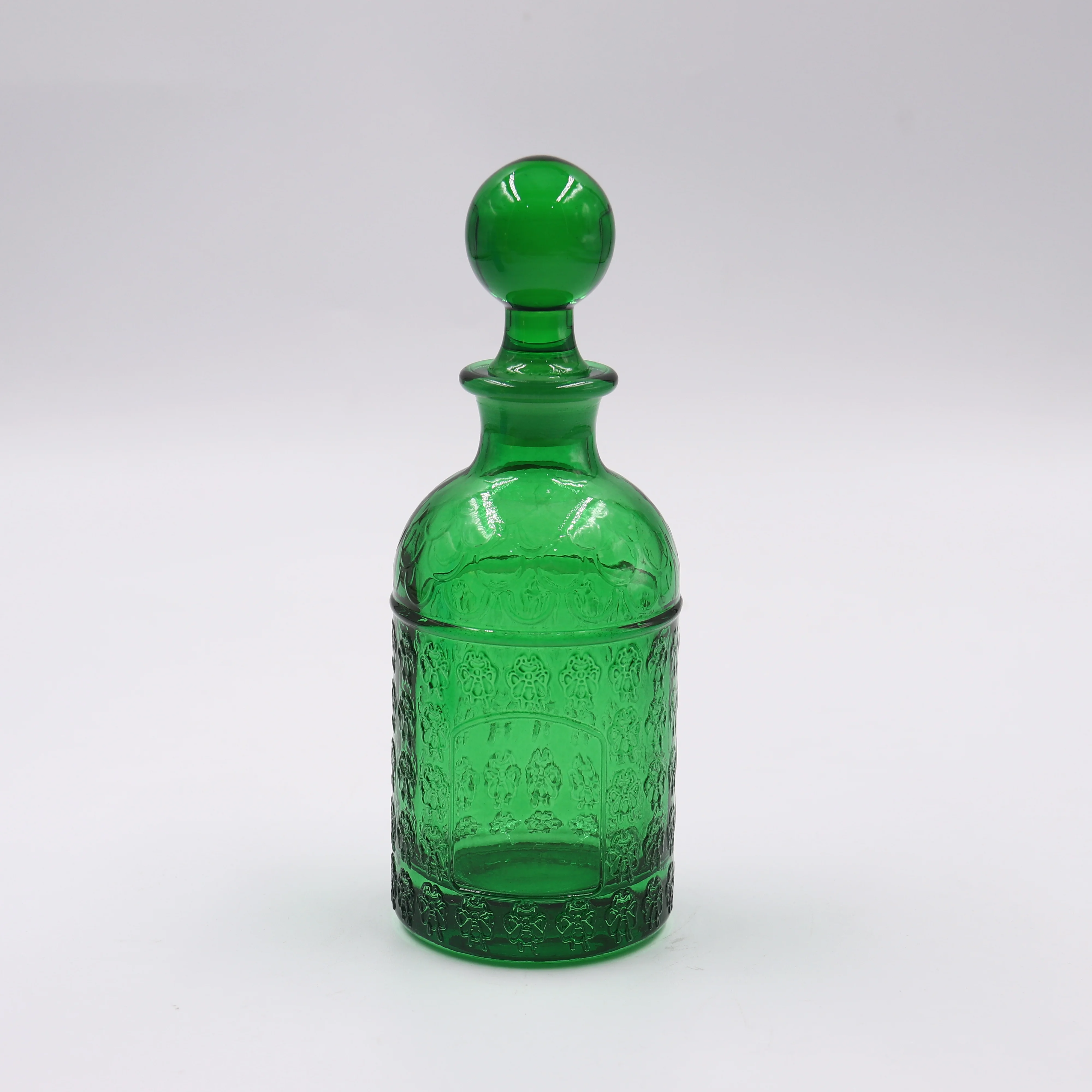 150ML Hot Sale Real Gold Hand Painting Glass Bottle Decanter