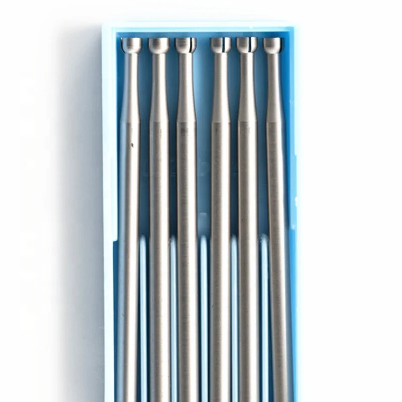 Galleried  Cup Steel Bur Jewelry Setting Burs 6Pcs/Box